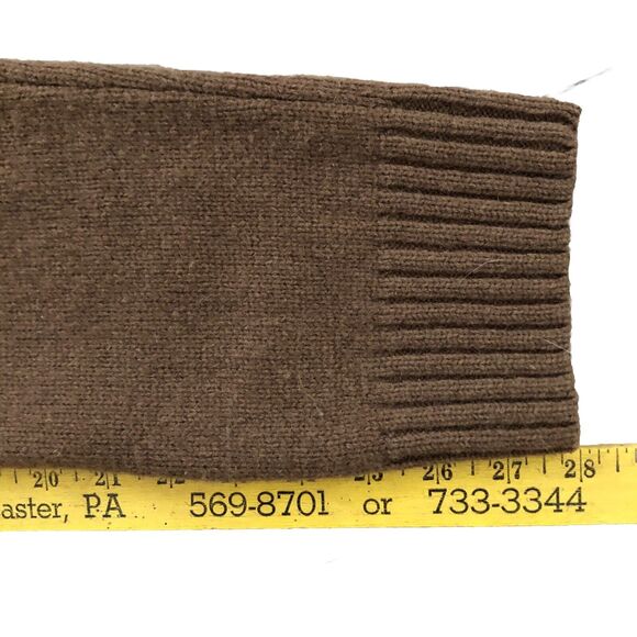 Timberland Lambswool 1/4 Zip Sweater Mens Sz XL Y2k Earthy Stratham Outdoor Gear - Picture 11 of 13